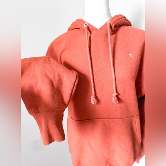 Champion Reverse Weave Burnt Orange Hoodie - Picture 5 of 6